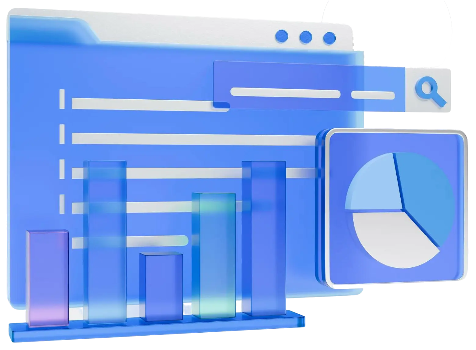 picture of a web browser with a component on the screen