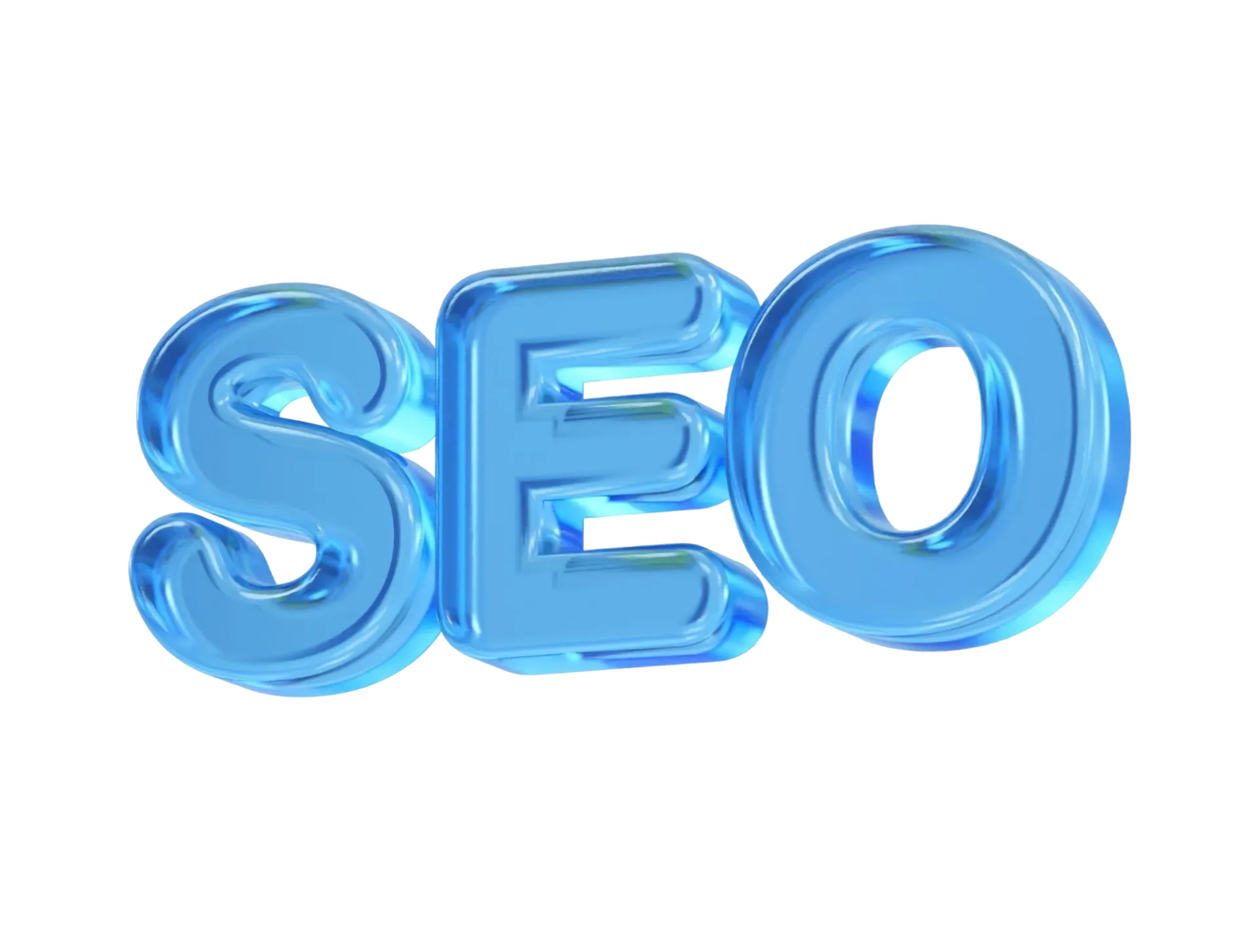 Stylistic piture of the phrase 'SEO'